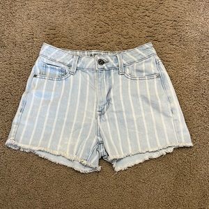 Arizona stripped jean shorts